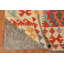 Tapis oriental réversible en laine Kilim 8 x 10