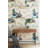 Modern Desert Wallpaper Cactus Mountain Wall Mural