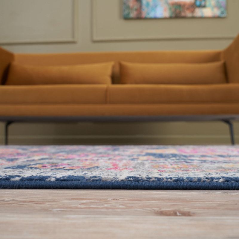Marrakech Vintage Rugs in Multicolour | 400, Rectangle 80 X 150cm
