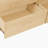 Antani 30" Transitional Wood Chest with 4-Drawers, Roller Side Glides & Integrated Cutout Handles