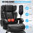 800LBS Massage Office Chair With Foot Rest & 8 Points Vibration Heat For Heavy People,Big And Tall Ergonomic Executive Reclining Desk Chairs For Home Office Managerial Use-747414792