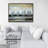 Grey Landscape Print On Canvas
