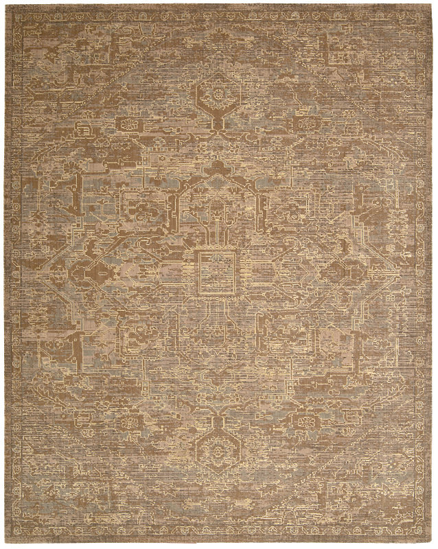 Tapis chocolat Babson, Rectangle : 5 pi 6 po x 8 pi