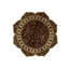 Hand-Knotted High-Quality Brown Area Rug