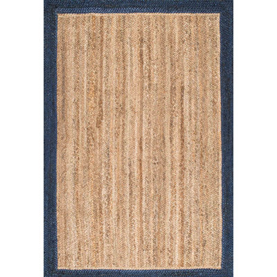 Tapis bleu / brun Lomanto