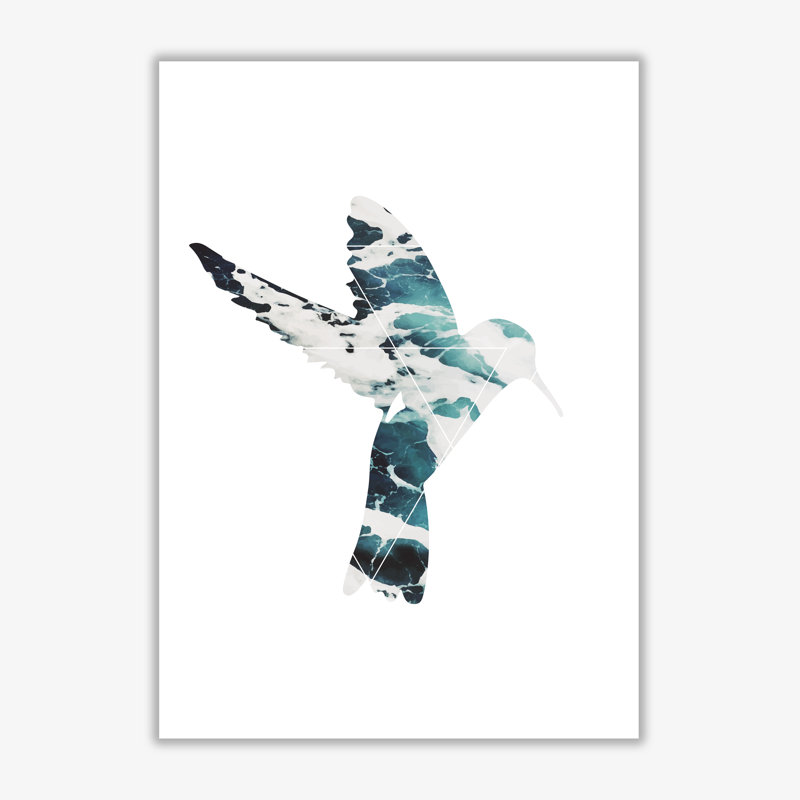 Sea Bird - Print, 60 cm H x 42 cm W x 1 cm D, No Frame