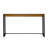 Console Table, Weathered Gray Oak With Black-1295824329-1295824337