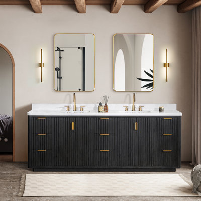 Adela 84'' Double Bathroom Vanity