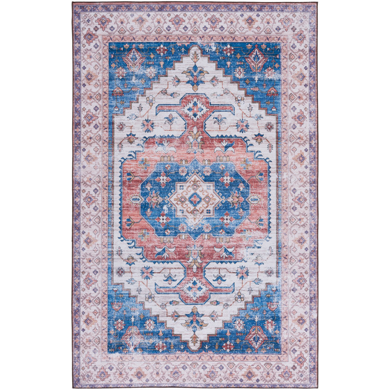 Tucson Performance Machine Washable Oriental Rug, Rectangle 5' x 8'