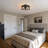 Williston Forge 4 - Light 14.57'' Rustic Wood Square Flush Mount Ceiling-1405161802