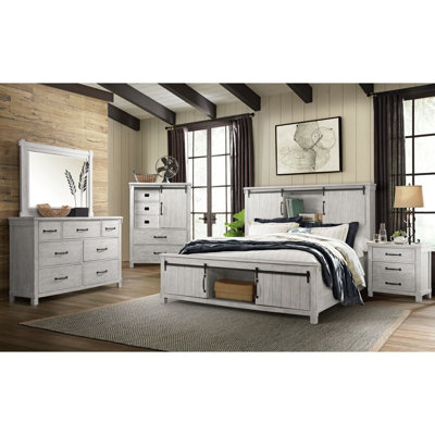 Picket House Furnishings Jack Queen Platform Storage 5PC Bedroom Set