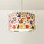 15cm H Linen Blend Drum Lamp Shade ( Clip On ) in Cream