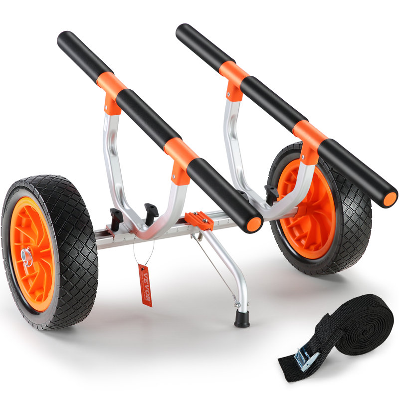 Chariot de kayak en alliage d'aluminium