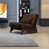 Dark Brown Faux Leather