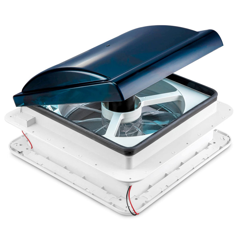 Ventilateur de voiture 3,75 po Hike Crew, Fumée claire