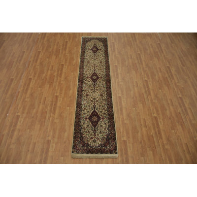Sophisticated Long Oriental Runner Rug 3x12