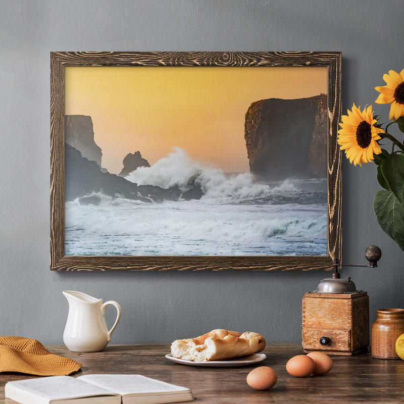 Vaporisateur encadré sur toile, Noyer, H 22 po x l 32 po