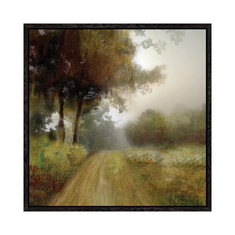 Take Me Home by Nan - Painting on Canvas, 45.72 cm H x 45.72 cm W, Black Framed Canvas