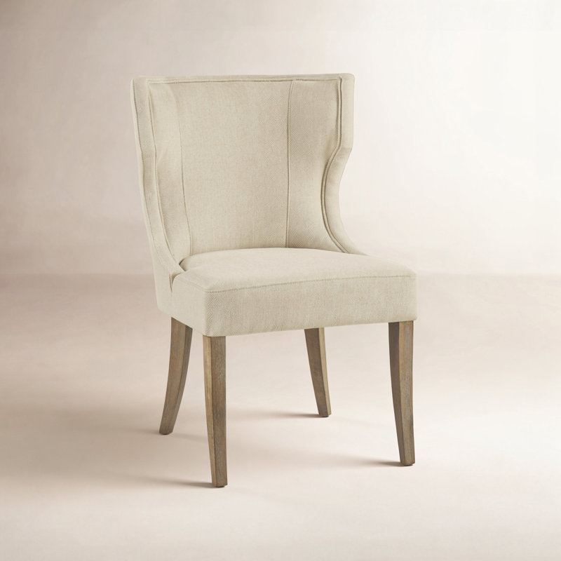 Chaise d'appoint Carson, Crème