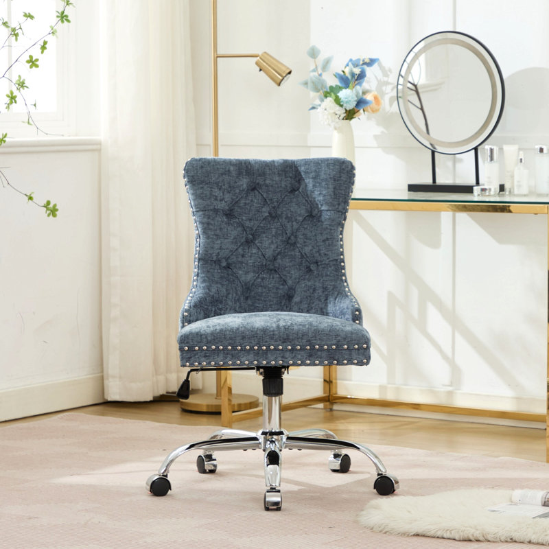 Chaise de bureau Furniture, Bleu clair