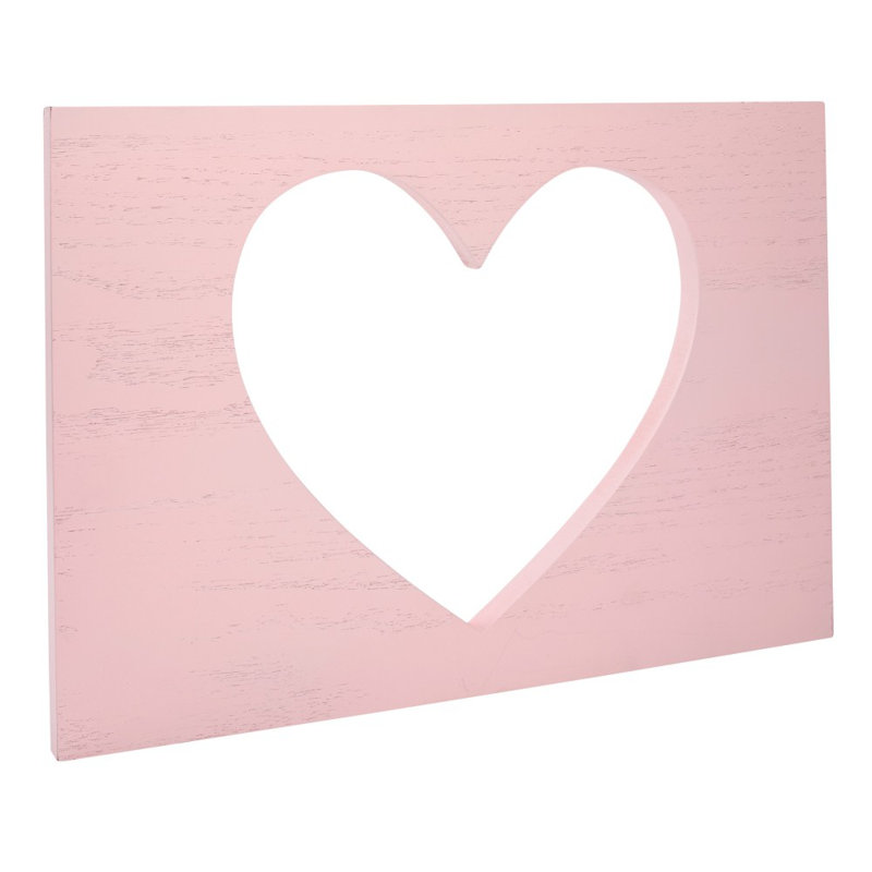 Plaque murale en bois Heart of Gold