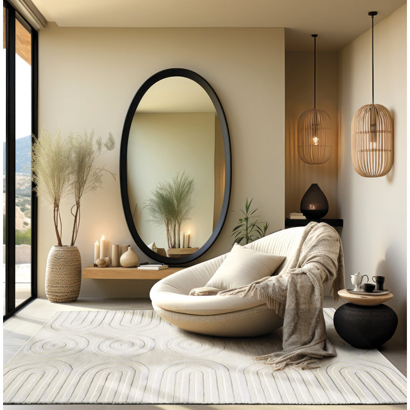 Gambier Abstract Flat Weave Area Rug, Rectangle 170 x 240 cm