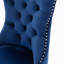 Tufted Velvet Wing Back Side Dining Chairs-880669729-880669728