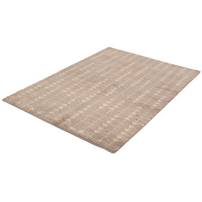 One-of-a-Kind 6'2" X 9'1" New Age Wool Area Rug in Gray