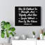 Clothed In Strength Proverbs 31:25 - Wrapped Canvas Print-172558280