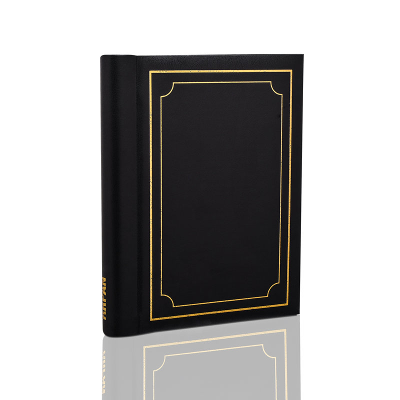 Cardboard No Subject Album, Black