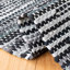 Tapis de couleur unie en coton recyclé à tissage plat Arundel Montauk-424374843