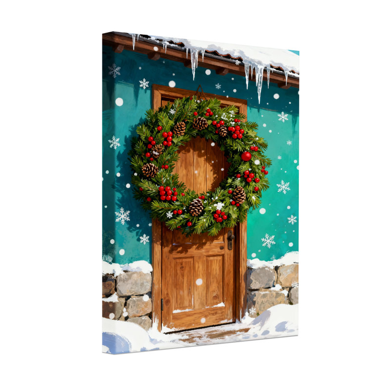 Motif de flocon de neige, H 18 po x l 12 po