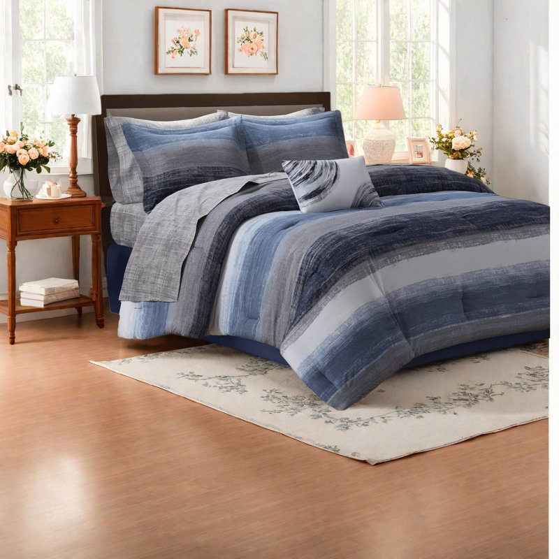 Comfort Bedding Sets, Cotton Sheets Microfiber Twin, Modern Home