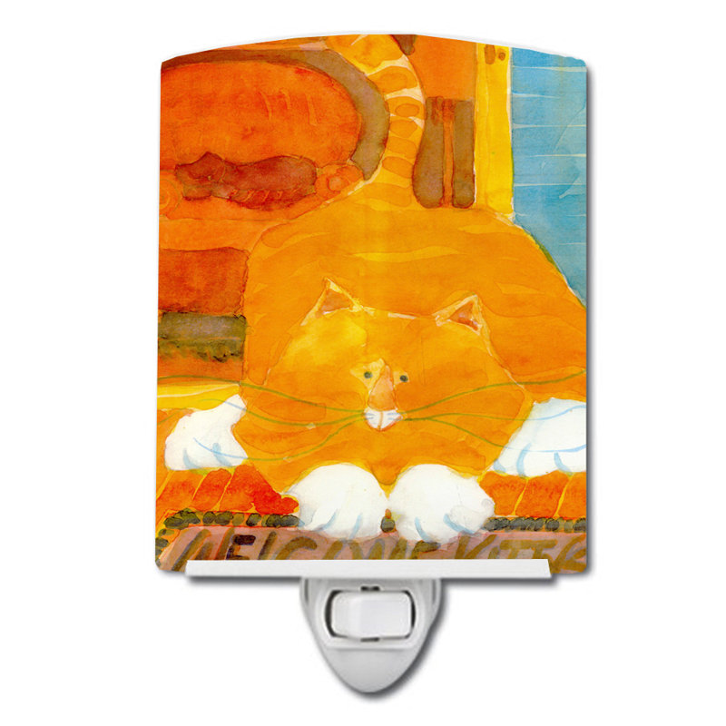 Grande lampe de nuit en céramique welcome welcome