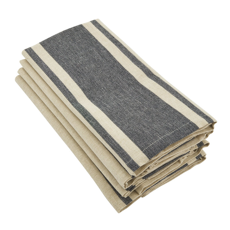 Ensemble de serviettes en coton 4 pièces Brennon