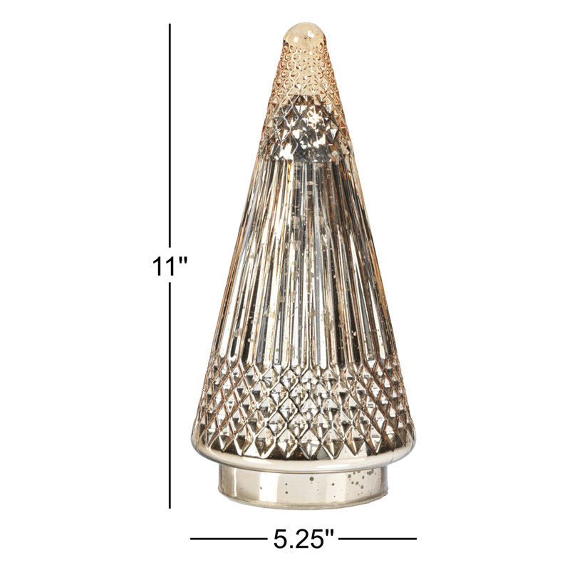 Christmas Tabletop Tree, Gold