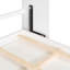 Grand lit escamotable mural et USB
