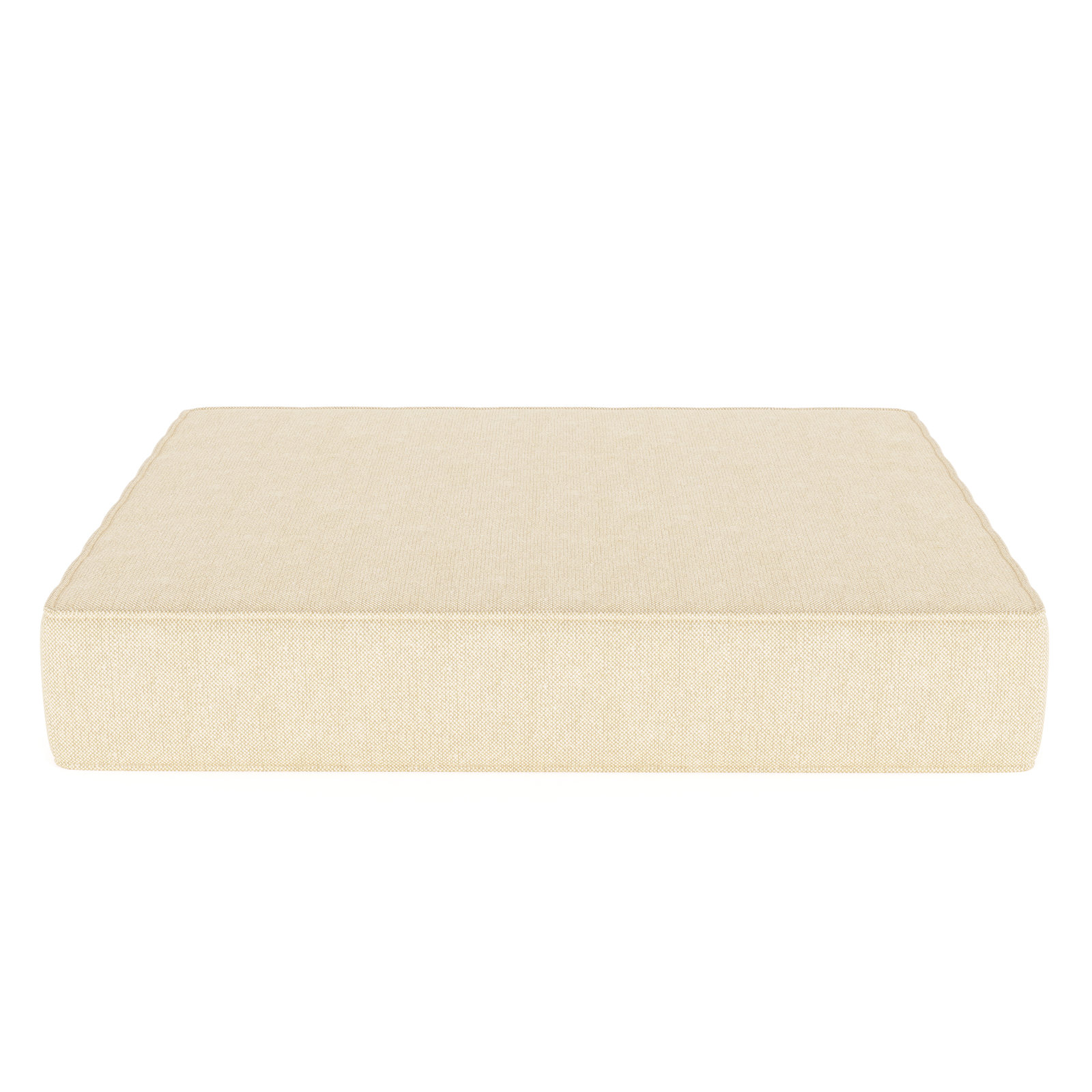 Sunbrella® Outdoor Ottoman Cushion, 4" H x 24" W x 20.5" D, Canvas Canvas Sunbrella® Canvas