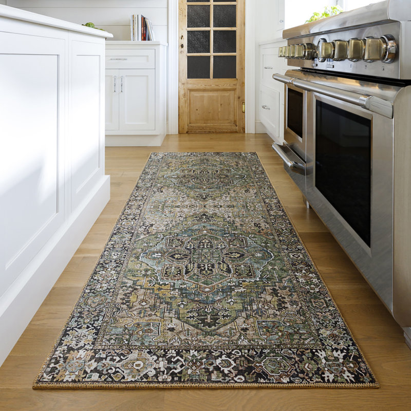 Leon Oriental Area Rug, Runner 80 x 230 cm