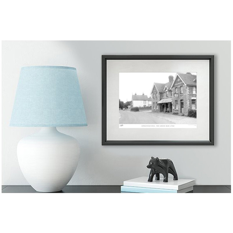 Longfield Hill, The Green Man C1960 by Francis Frith - Single Picture Frame Print, 60cm H x 80cm W x 2.3cm D