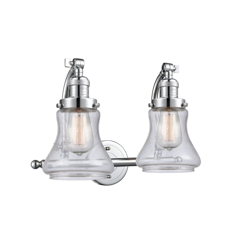 Edda 2 - Light Dimmable Vanity Light, Polished Chrome, Seedy, 6 Watt Vinage LED Bulb