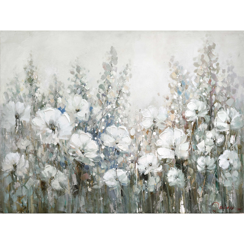 Peinture sur toile tendue, H 36 po x l 48 po x P 2 po