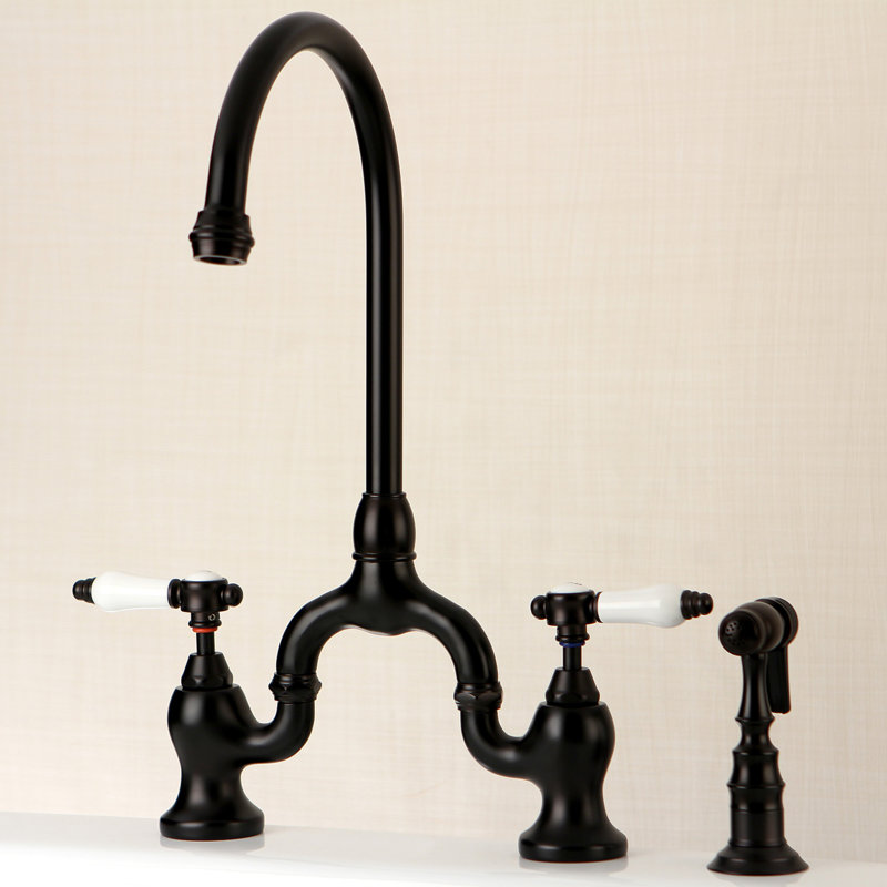 Robinet de cuisine, Bronze huilé