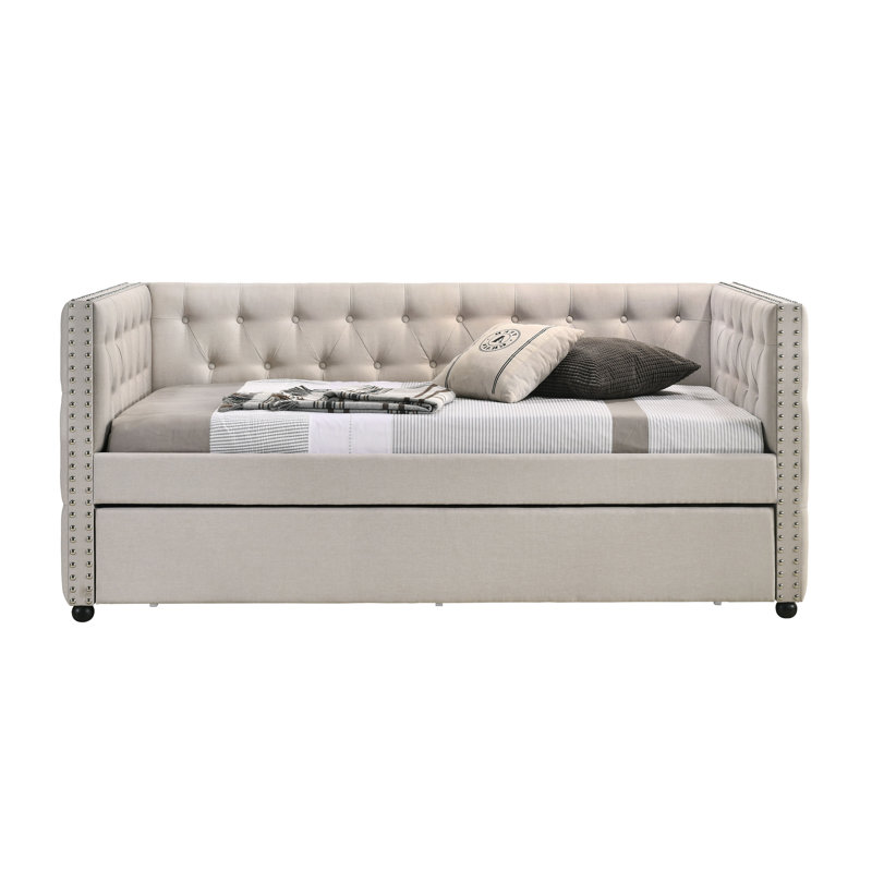 Nyholm Upholstered Daybed, Twin, Beige