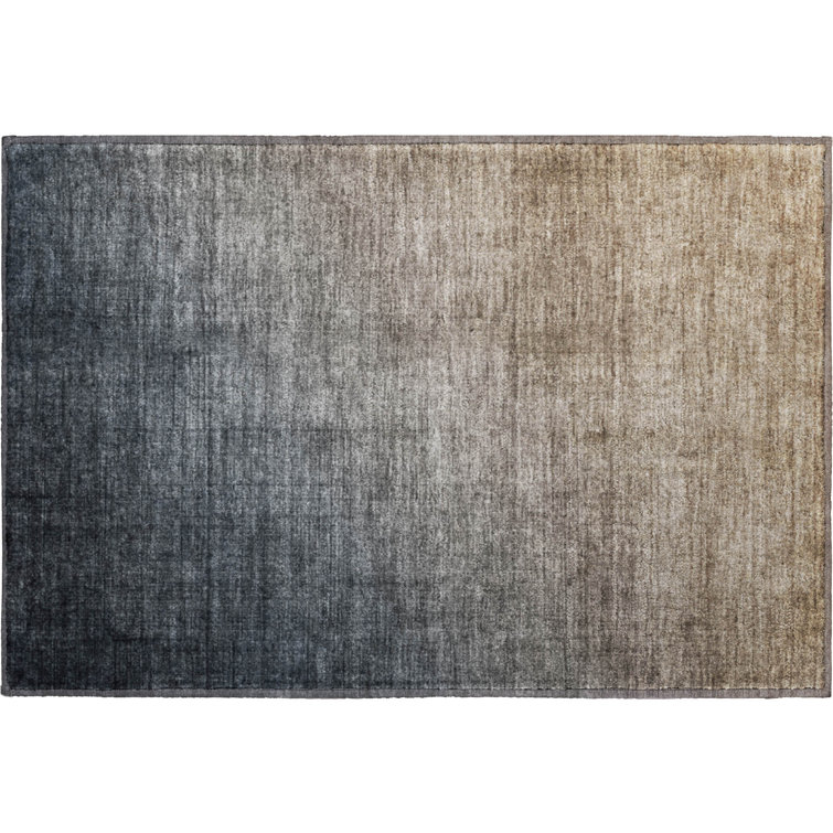 Premium Machine Washable Cerrito AMF569 Gray Rug