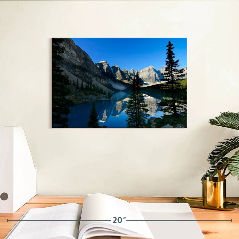 Alvord Peaceful Moraine Lake, H 8 po x l 12 po