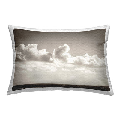 Clouds over Venice Beach Outdoor Printed Pillow by Nathan Larson