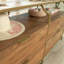 Buffet en bois doré à 4 tiroirs pour le salon / salle à manger