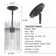 Braian Glass Semi Flush Mount