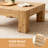 Solid Wood Coffee Table, Rustic Square